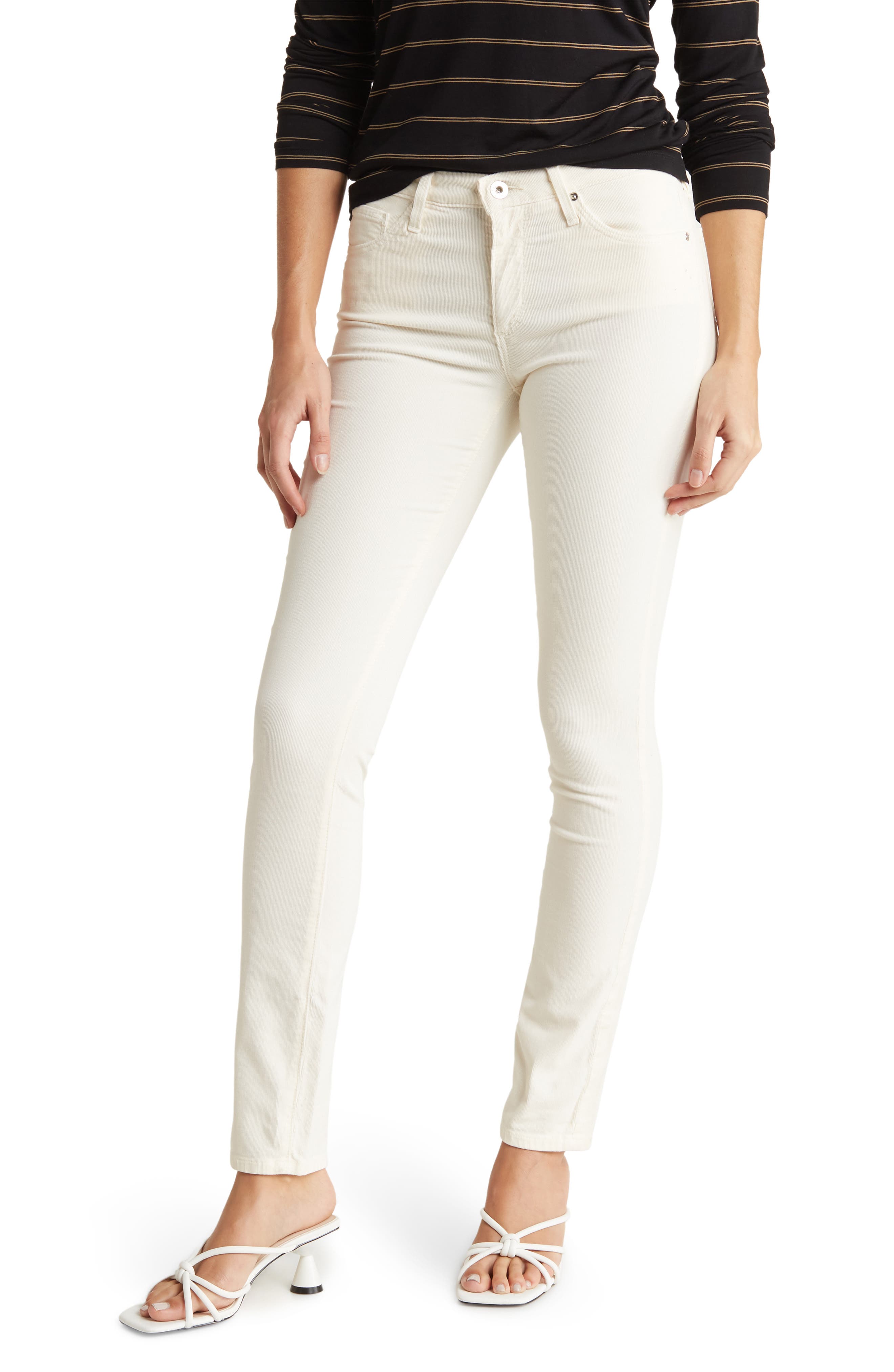 AG 'Prima' Corduroy Skinny Pants