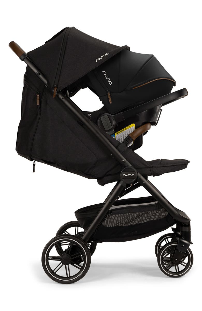 Nuna TRVL<sup>™</sup> LX + PIPA<sup>™</sup> urbn Stroller & Car Seat Travel System, Alternate, color, Caviar