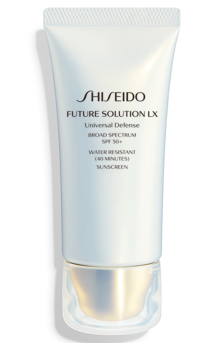 Shiseido Future Solution LX Universal Defense Broad Spectrum SPF 50+ Day Cream Sunscreen, Main, color,