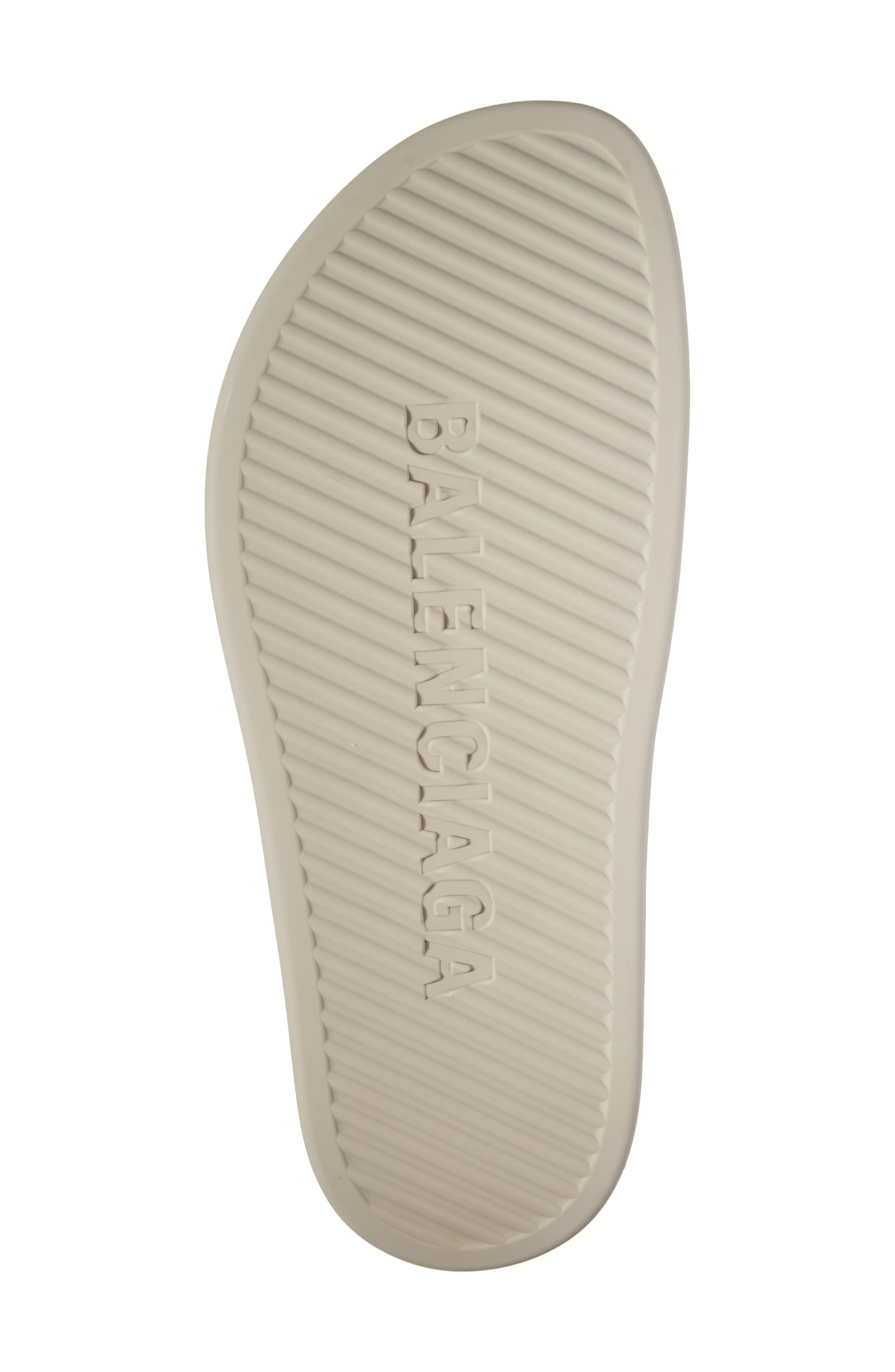 Logo Pool Closed Clog, Alternate, color, BEIGE/ DARK BEIGE