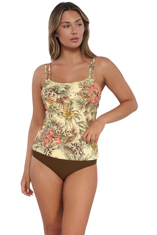 SUNSETS SUNSETS TAYLOR TANKINI SWIMSUIT TOP