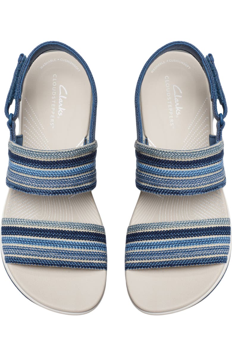 Clarks<sup>®</sup> Arla Stroll Sandal, Alternate, color, Blue Combi