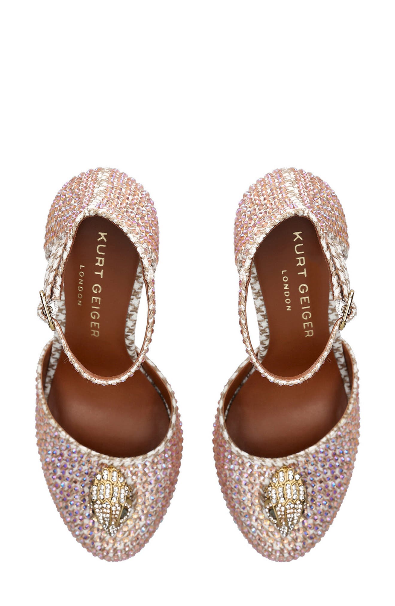 Kurt Geiger London Kensington Ankle Strap Platform Sandal, Alternate, color, 