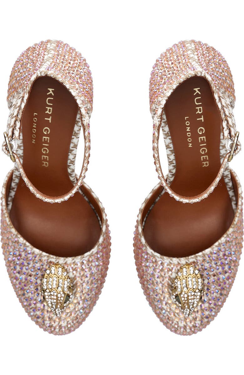 Kurt Geiger London Kensington Ankle Strap Platform Sandal, Alternate, color,