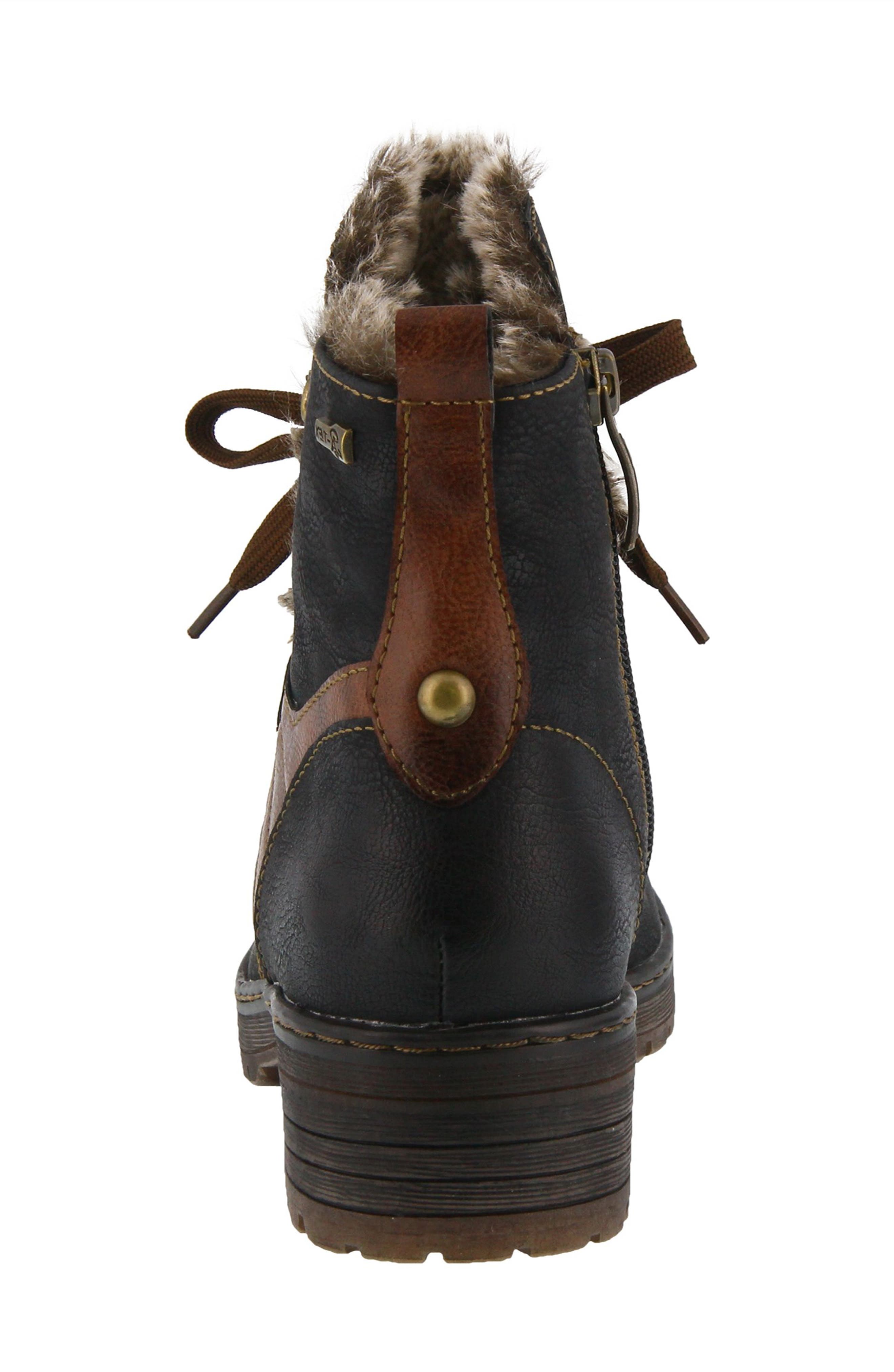 Spring Step Micha Faux Fur Lined Hiking Boot, Alternate, color, 