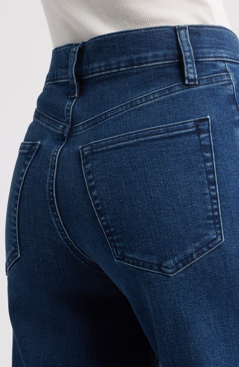 FRAME Le Pixie High Waist Slim Palazzo Jeans, Alternate, color, Keepsake