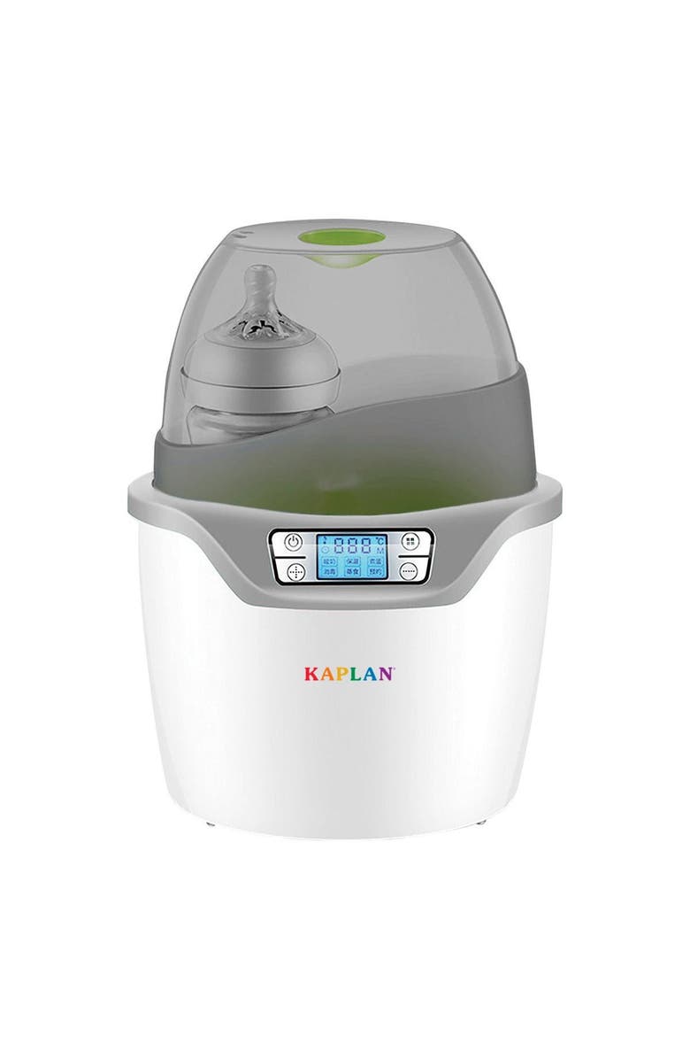 Kaplan Early Learning Company Double Bottle Warmer - Fast Bottle Warmer for Breastmilk and Formula, Main, color, White
