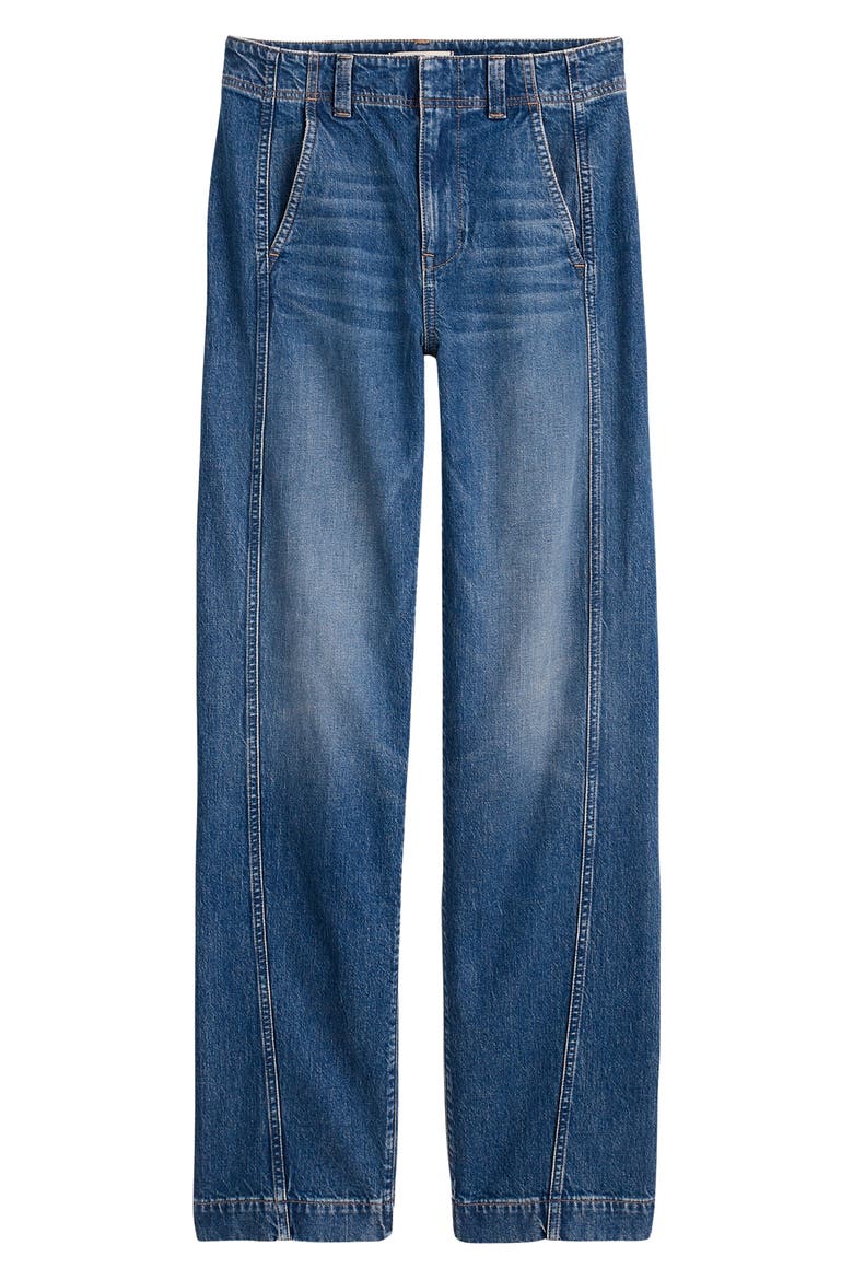 Tapered Denim Pants, Main, color, RINSE WASH