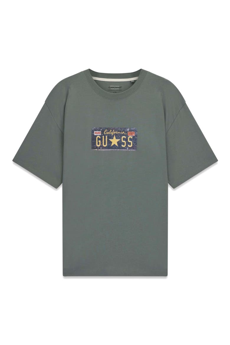 License Plate Graphic Oversized T-Shirt, Alternate, color, G8DT-DARK