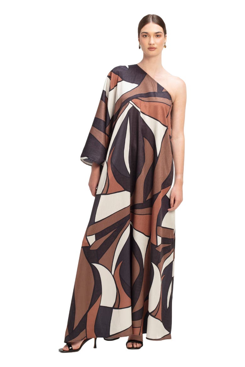 Satu Dress, Main, color, Chiado Rust