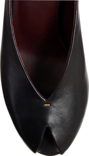 Cloak Peep Toe Mule
