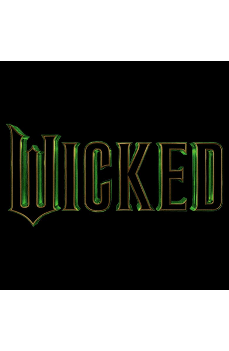 Wicked Girl's Wicked Official Logo  Graphic T-Shirt, Alternate, color, Black: Glow Logo