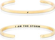 Mantra I Am The Storm bracelet