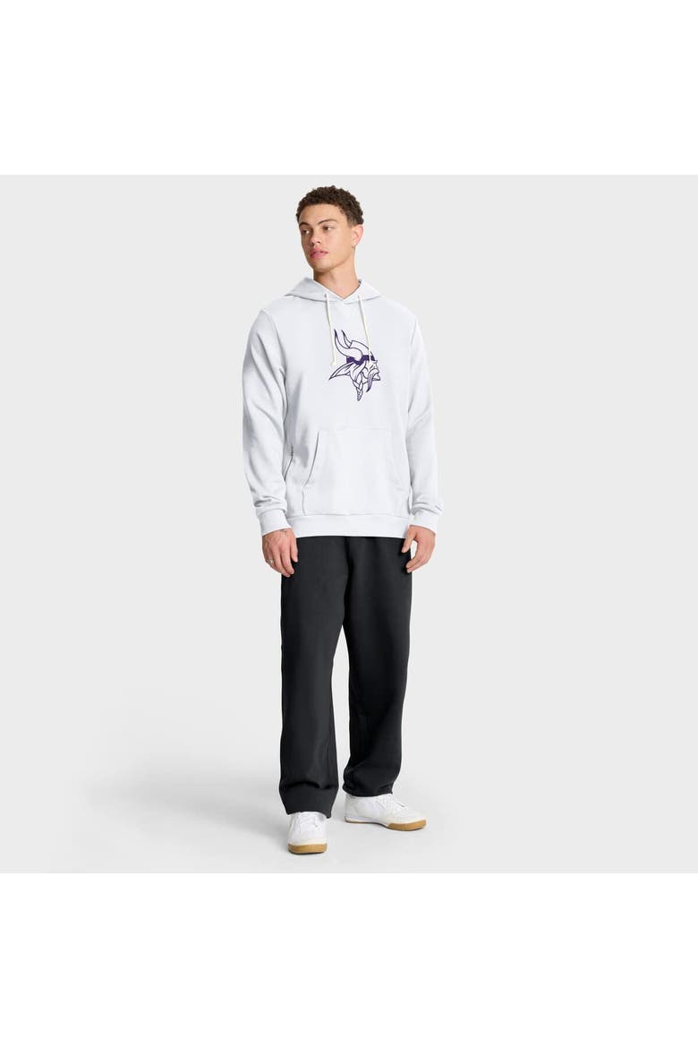 Men's Nike White Minnesota Vikings Sideline Alt 2 Tight Coverage Performance Pullover Hoodie, Alternate, color, White