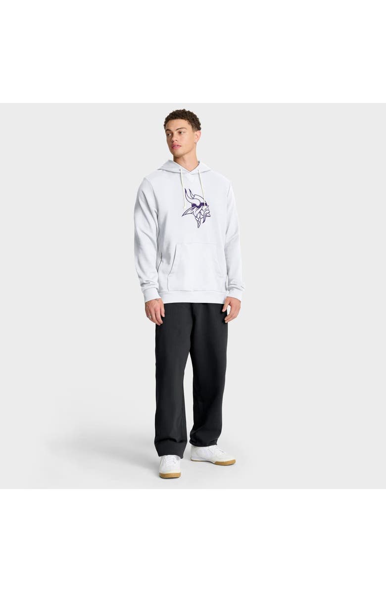 Nike Men's Nike White Minnesota Vikings Sideline Alt 2 Tight Coverage Performance Pullover Hoodie, Alternate, color, White