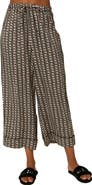 O'Neill Cosmos Tie Waist Crop Wide Leg Pants