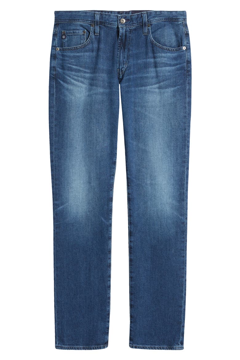 Everett Slim Straight Leg Jeans, Alternate, color, LAKE UNION