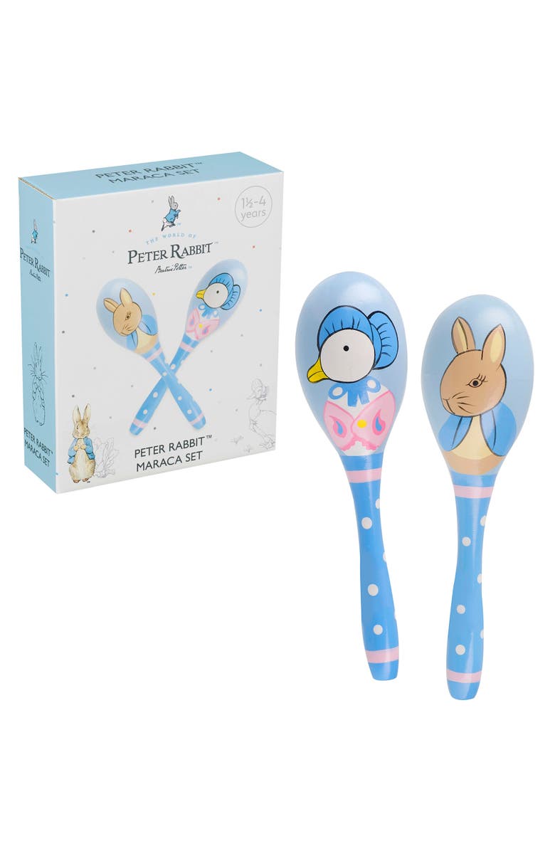 ORANGE TREE TOYS Peter Rabbit Maraca Set, Music Development Toy, Toddler, Alternate, color, Multicolored
