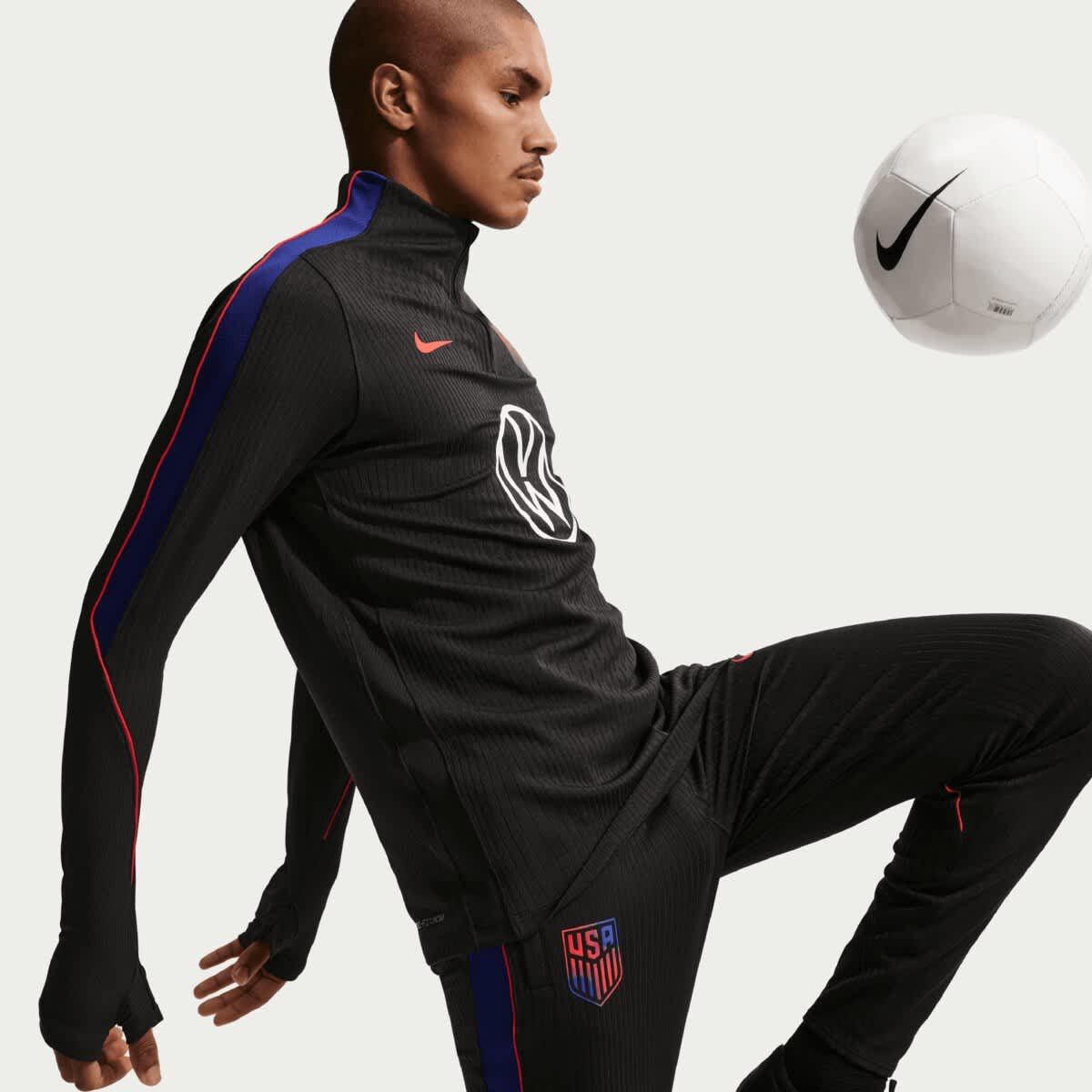 Nike Men's Nike Black USMNT 2026 Strike Elite Dri-FIT ADV Long