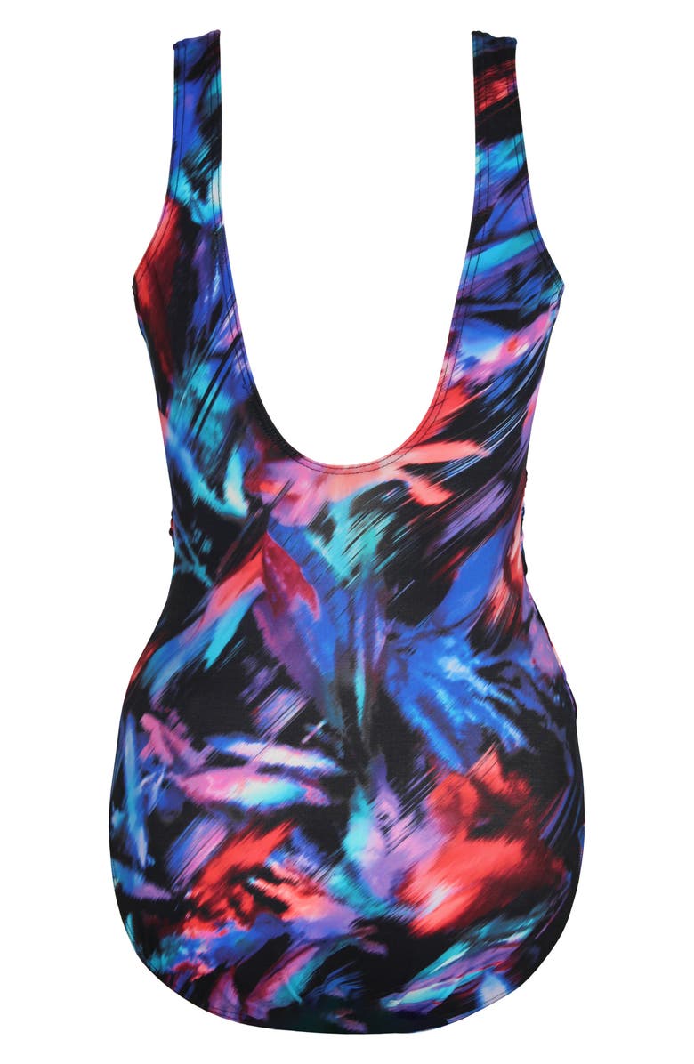 Miraclesuit<sup>®</sup> Fuego Flora Revele One-Piece Swimsuit, Alternate, color, 