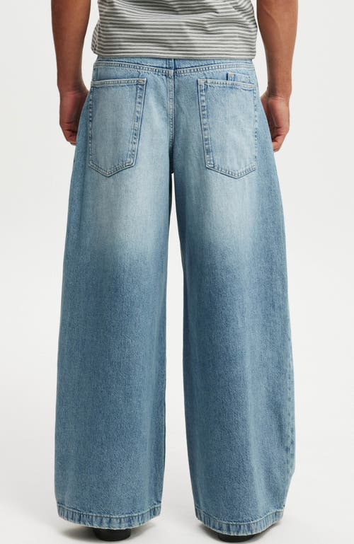 Cotton On Y2k Super Wide Jean In Blue