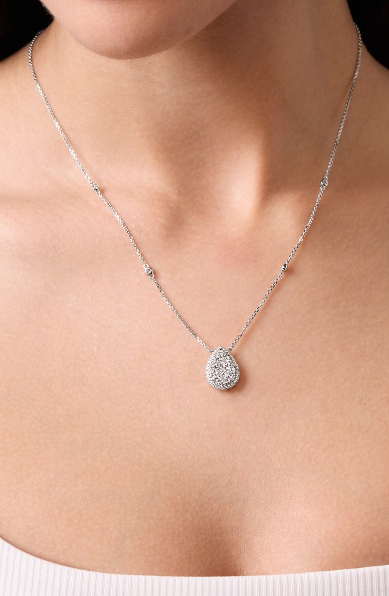 Bony Levy Audrey Diamond Pendant Necklace, Alternate, color, 18K White Gold