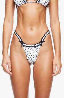 Azuri Polka Dot Bikini Bottoms