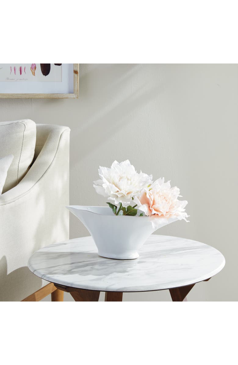 Napa Home & Garden Madara Oval Vase, Alternate, color, White