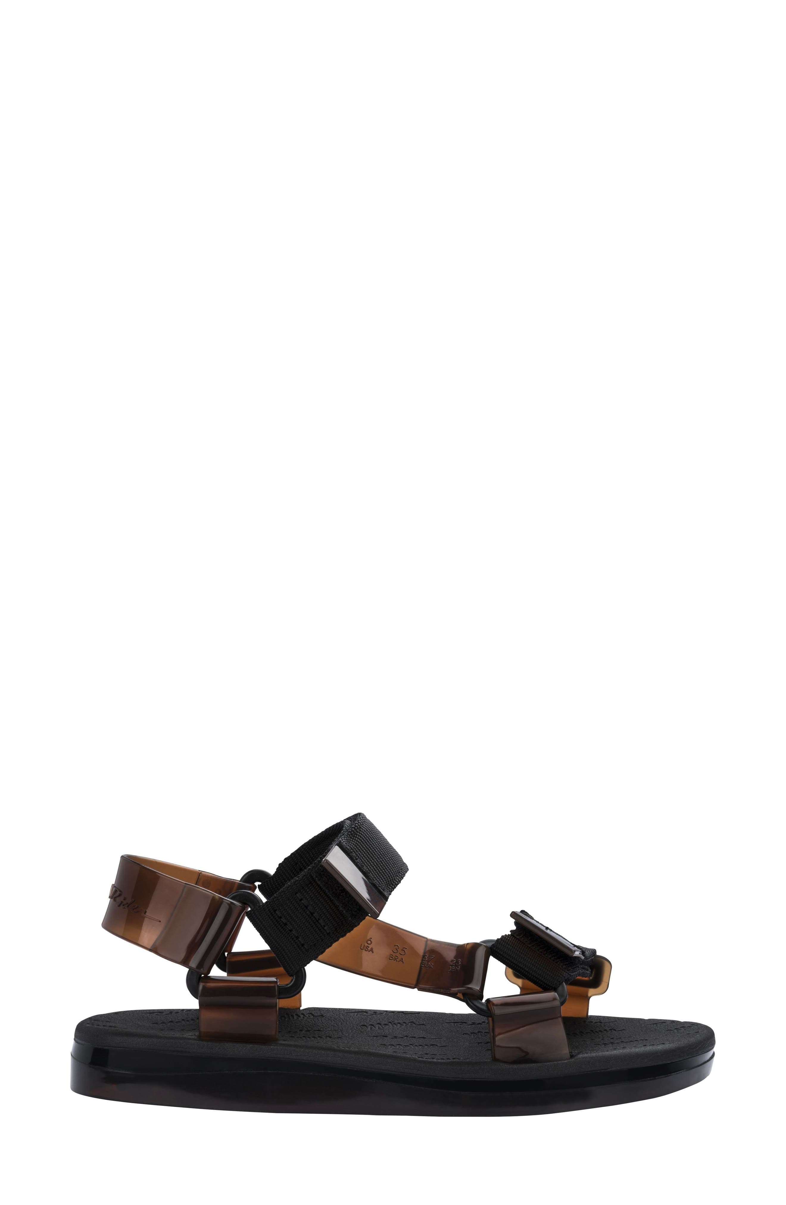 Melissa Papete Rider Sandal, Alternate, color, 