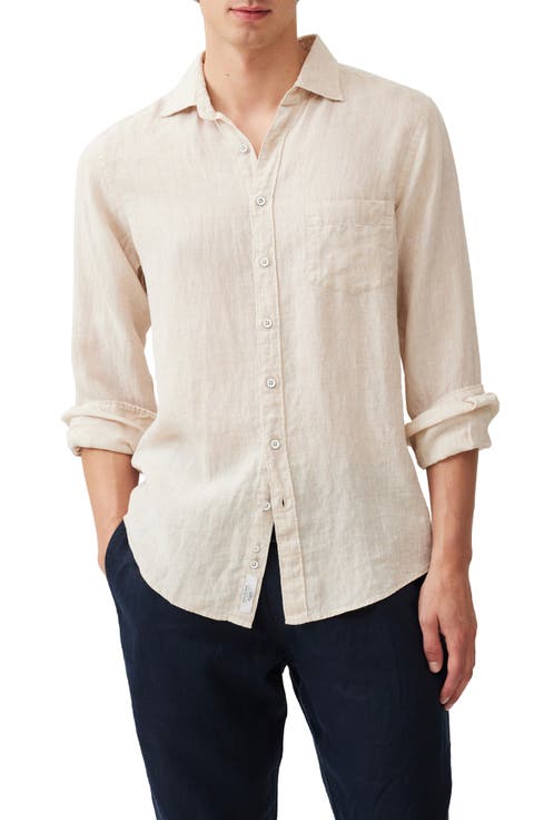 Coromandel Button-Up Linen Shirt