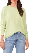 Vince Camuto Exposed Seam Crewneck Sweater