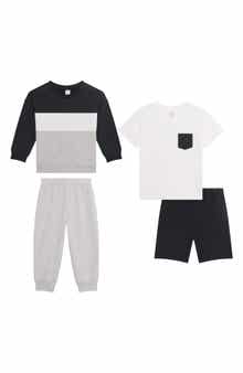 Petit Lem Kids' 4-Piece Woven Set