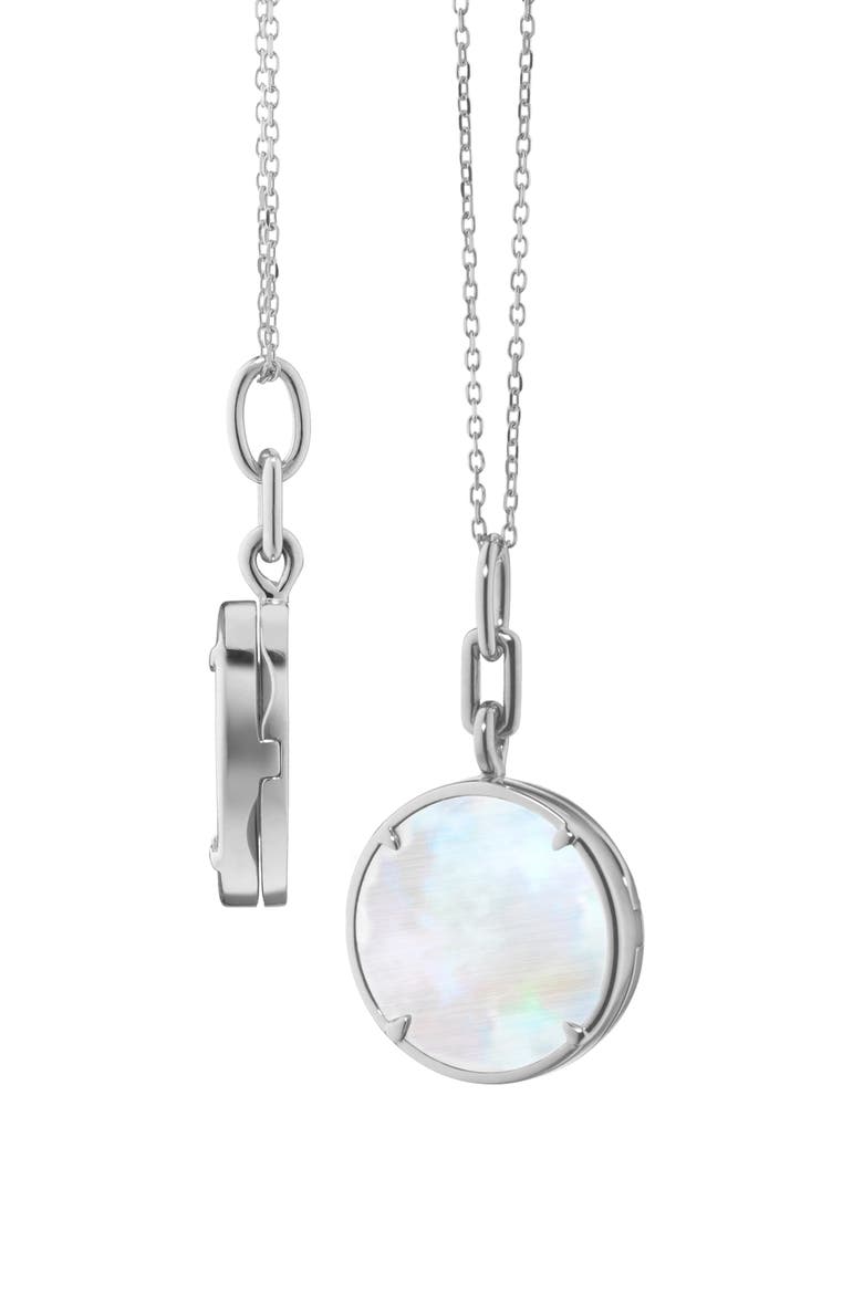 Brooke Slim Mother-of-Pearl & Sterling Silver Locket Necklace video