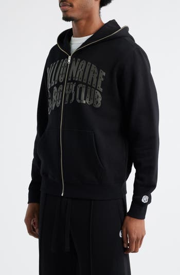 Curve Graphic Zip Hoodie