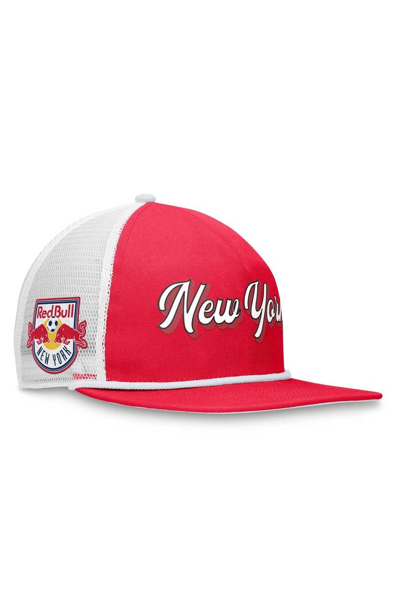 FANATICS Men's Fanatics Branded Red/White New York Red Bulls True Classic Golf Snapback Hat, Main, color, 