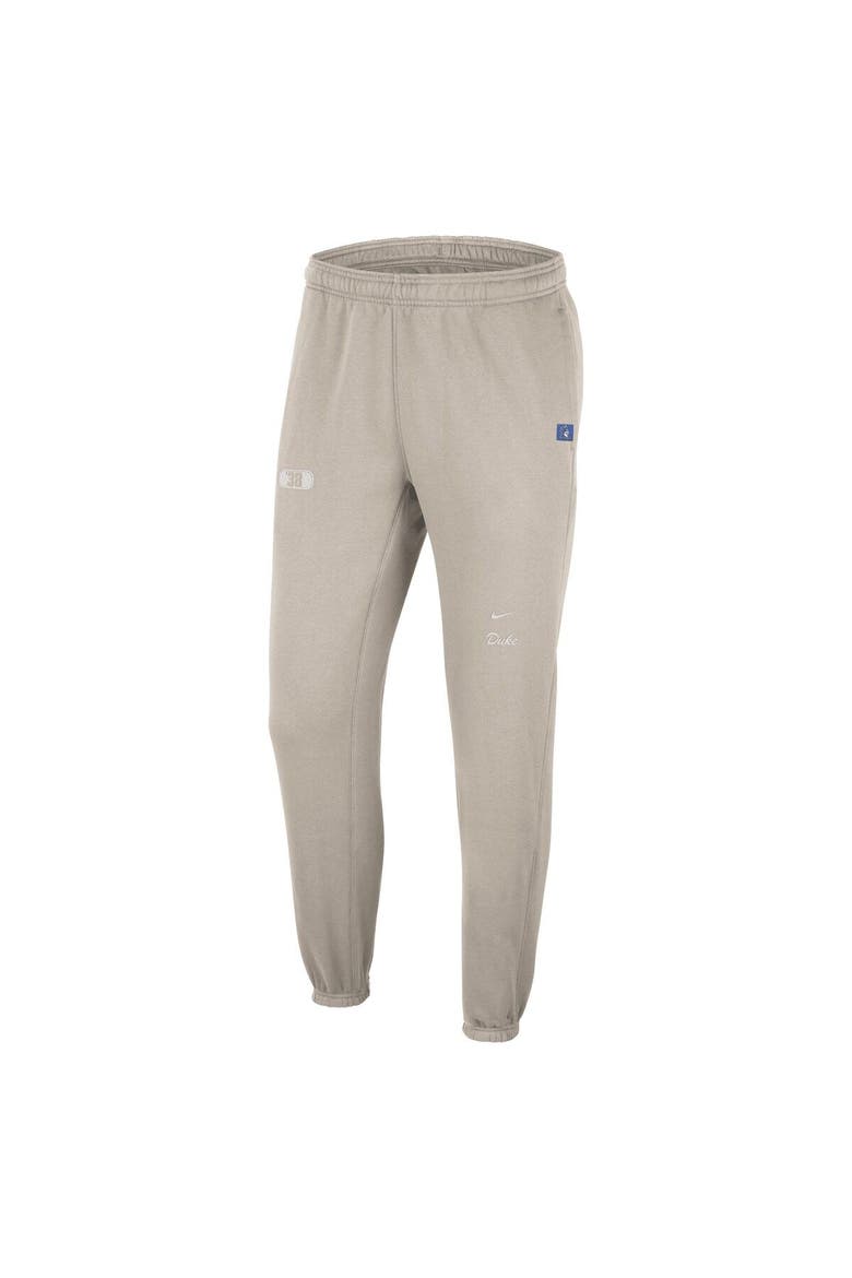 Men's Nike Cream Duke Blue Devils Jogger Pants, Alternate, color, Cream