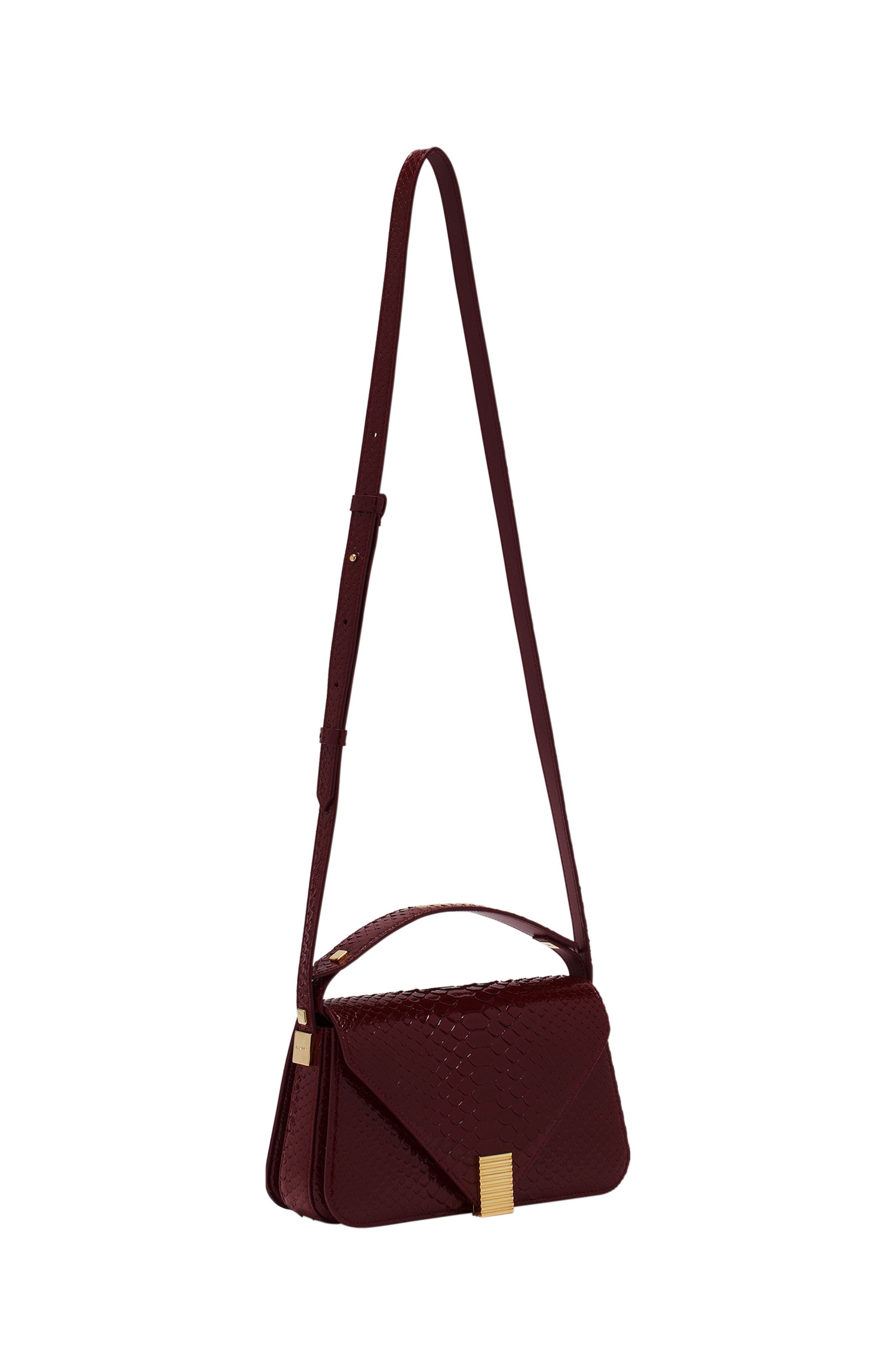 Lanvin Concerto Arpege Python Bag, Alternate, color, 