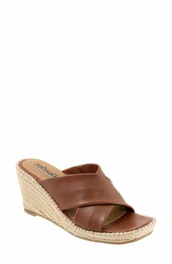 Hastings Espadrille Platform Wedge Slide Sandal