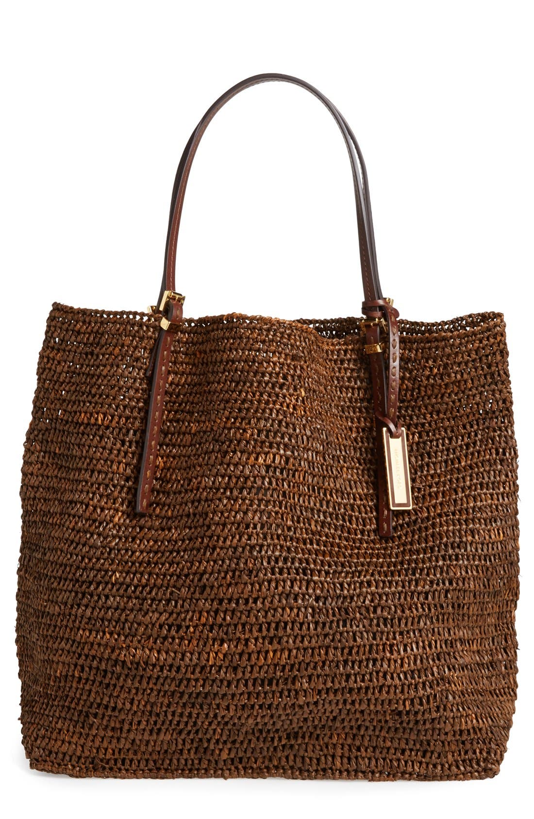 Michael Kors 'Santorini' Raffia Tote (Women) | Nordstrom