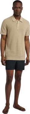 Onia Cotton Textured Knit Polo