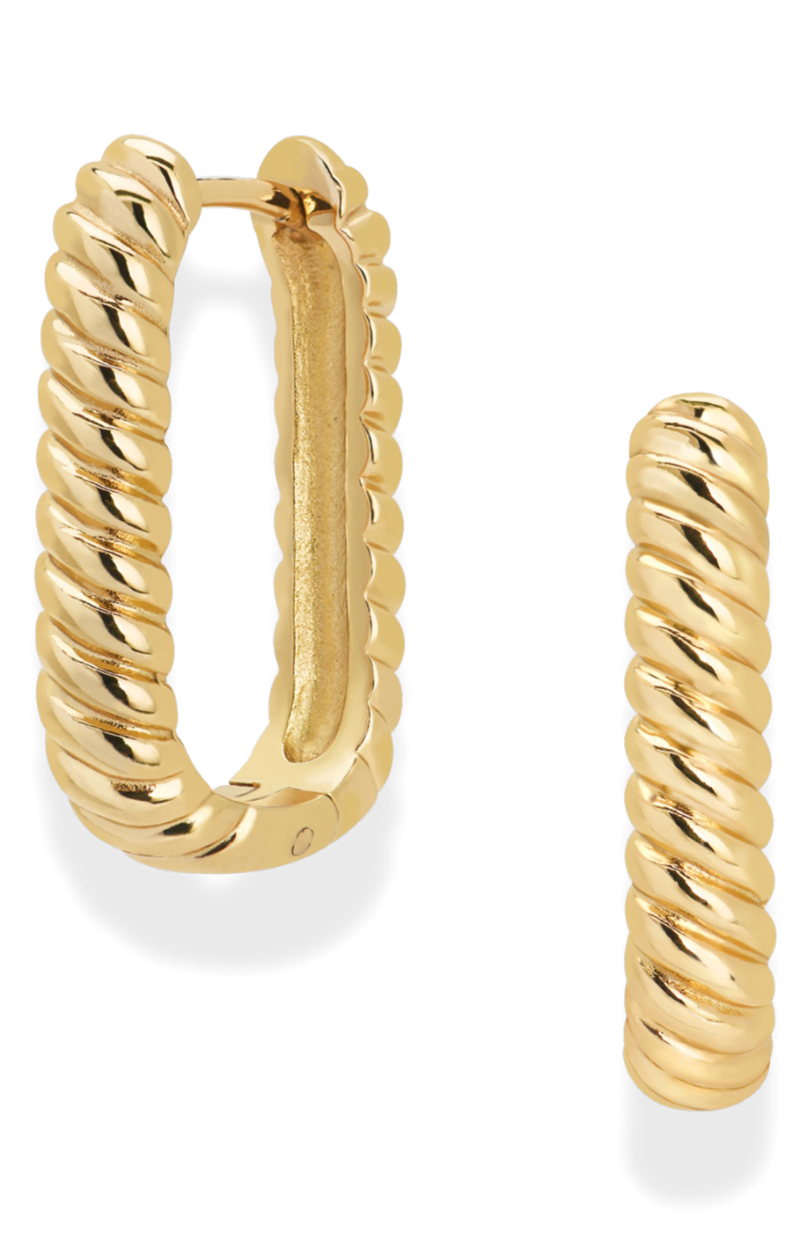 MOD + JO Pamela Rope Hoop Earrings