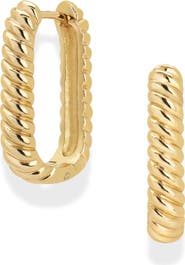 MOD + JO Pamela Rope Hoop Earrings