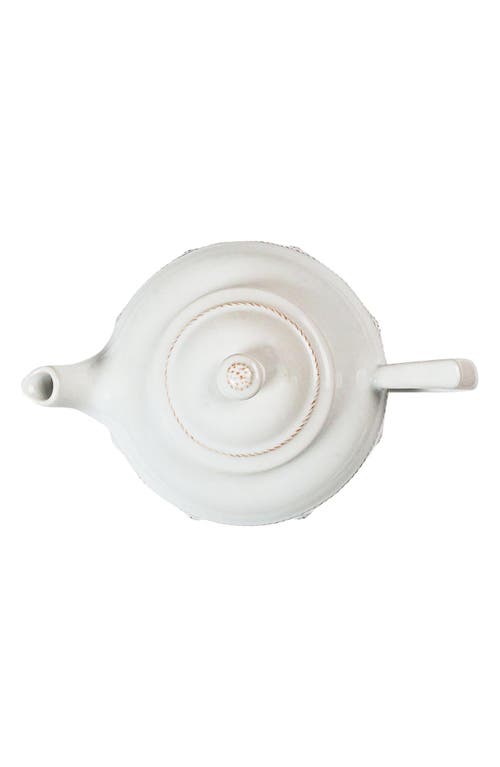 Juliska Berry & Thread Whitewash Teapot