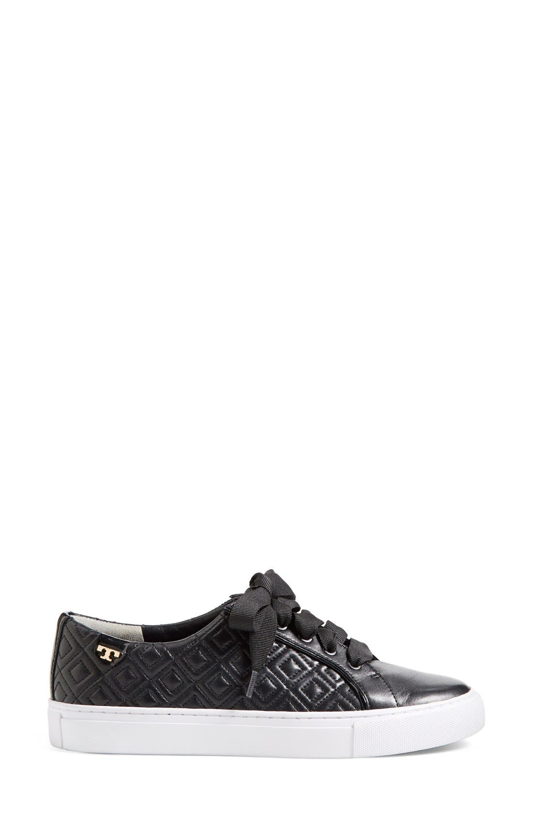 Tory Burch 'Marion' Quilted Sneaker, Alternate, color, 