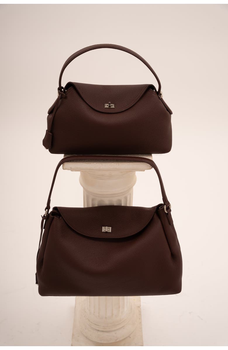 81031540 Zephyr Grande Handbag, Alternate, color, Brown
