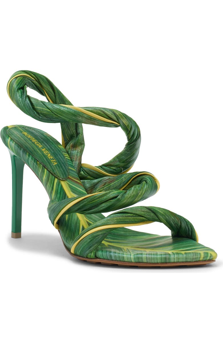 Bottega Veneta Leaf Ankle Strap Sandal, Main, color,
