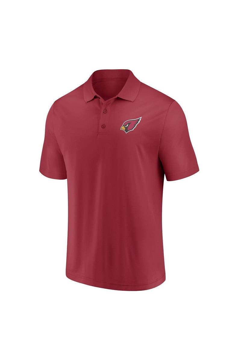 FANATICS Men's Fanatics Branded Cardinal/Black Arizona Cardinals Dueling Two-Pack Polo Set, Alternate, color, Cardinal