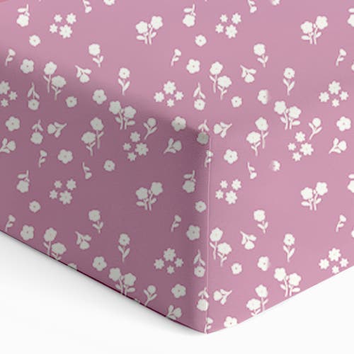 Gunamuna Crib Sheet In Pink