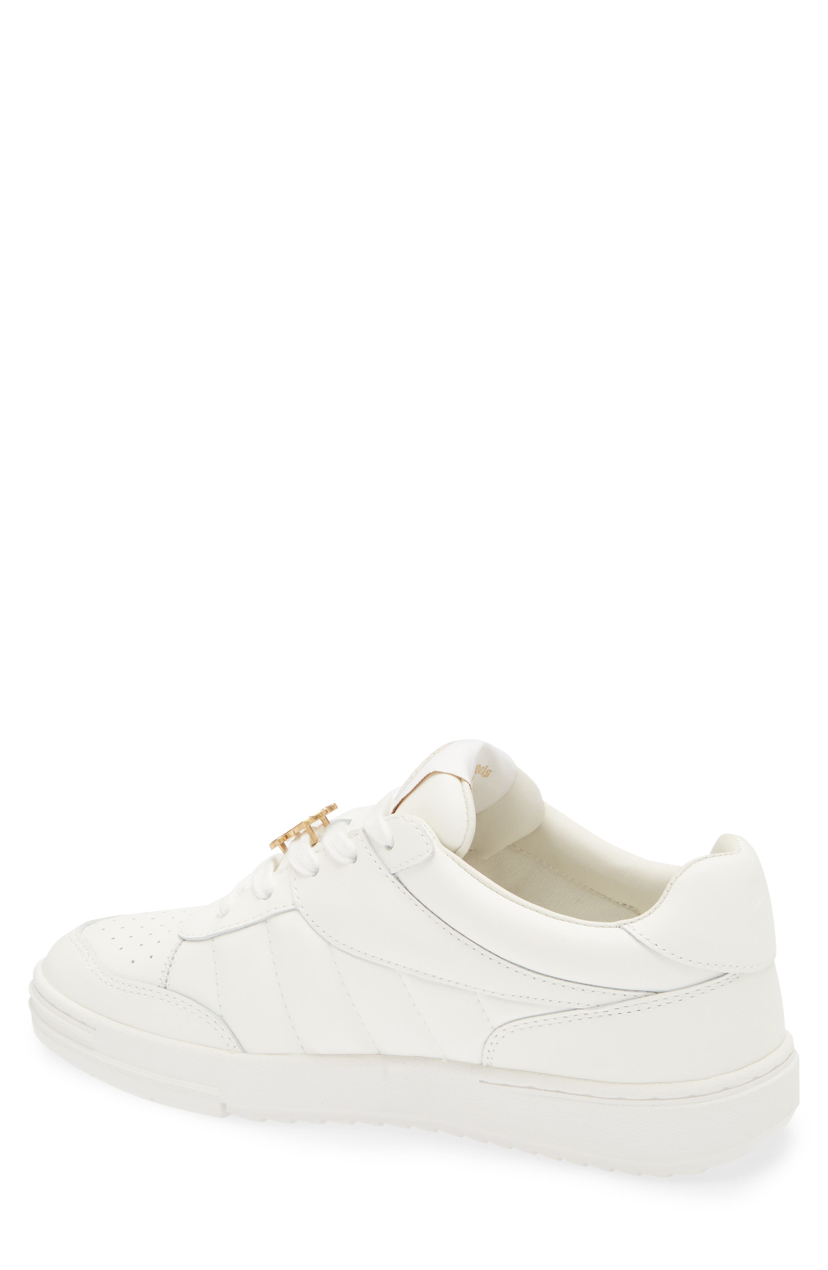 Palm Angels Palm Beach University Low Top Sneaker, Alternate, color, White No C