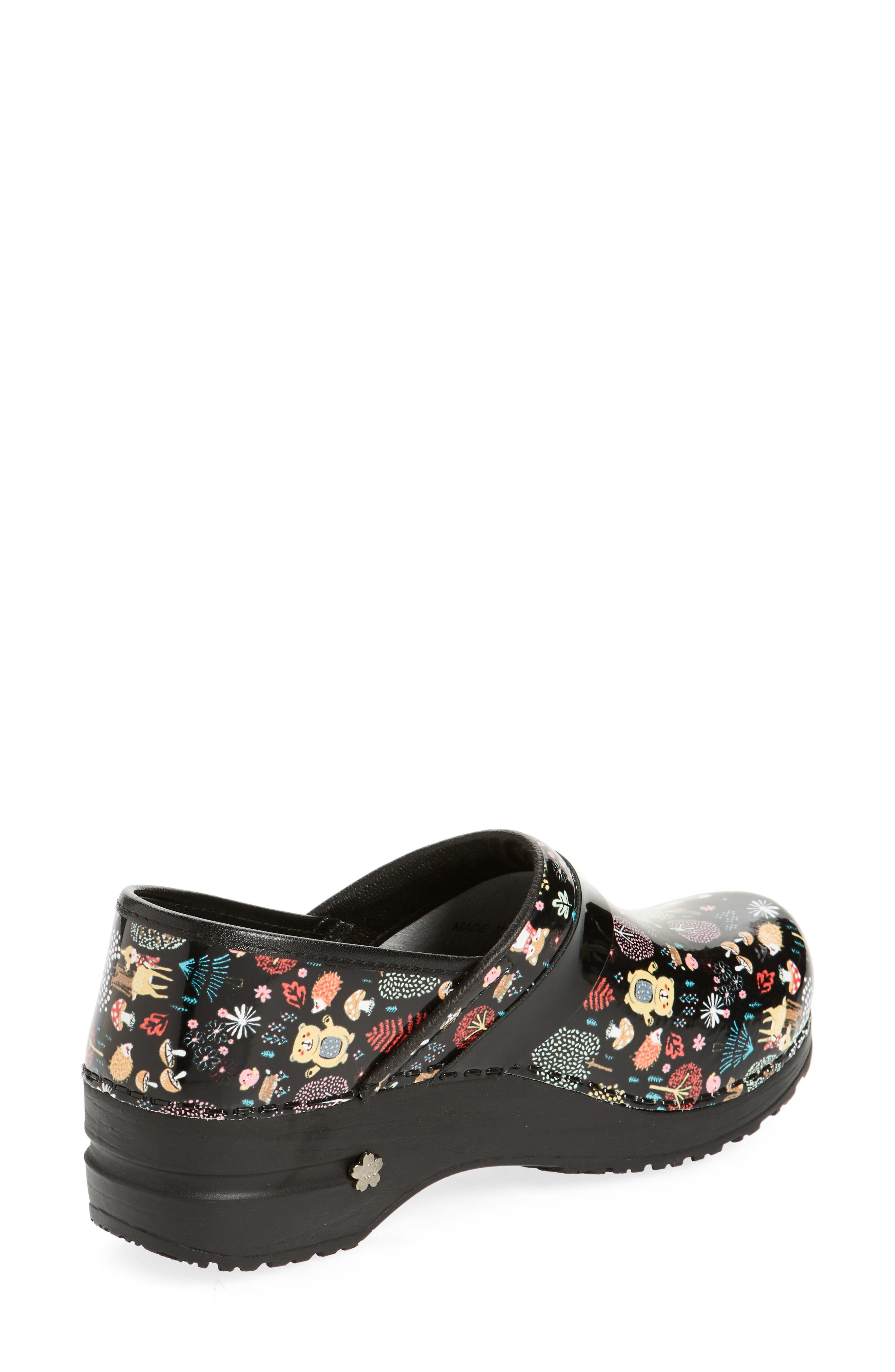 Sanita Woodland Creatures Clog, Alternate, color, 